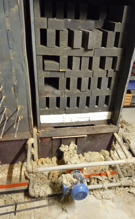 Demontage Wärmepumpeneinbau