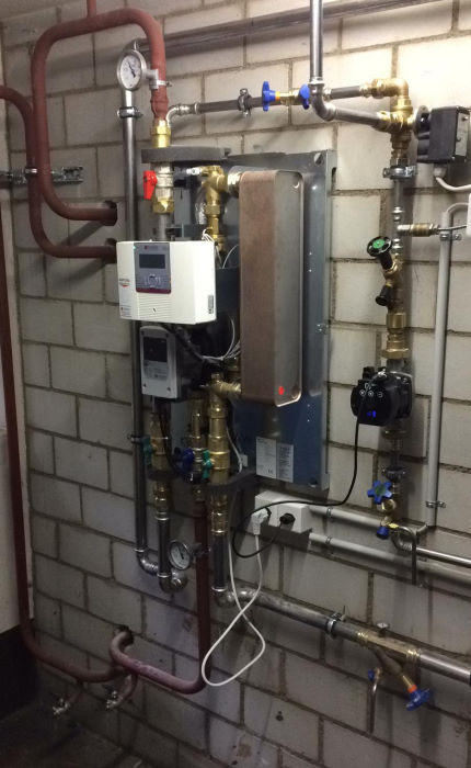 Arbeitsansichten Wärmepumpeneinbau